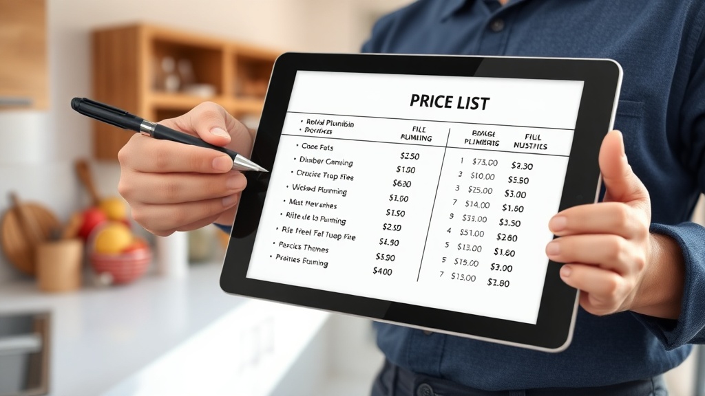 כמה עולה להזמין אינסטלטור מדריך למחירון