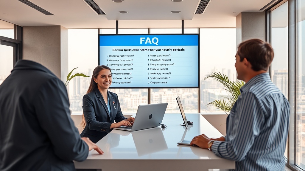 שאלות נפוצות על חדרים להשכרה לפי שעה בראשון לציון